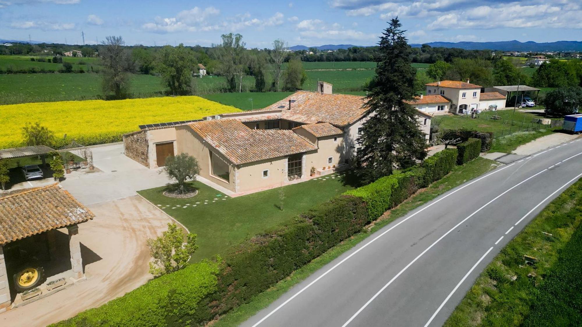 Mas Pla Bed and Breakfast Riudellots de la Selva Εξωτερικό φωτογραφία